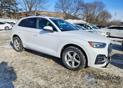 2021 Audi Q5 Premium из США, поврежденный, VIN WA1AAAFY4M2127262